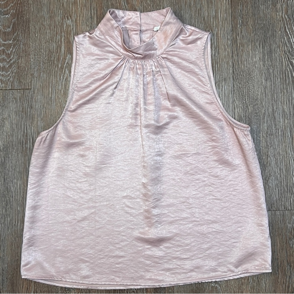 Shabby Chic Blush Sleeveless Blouse